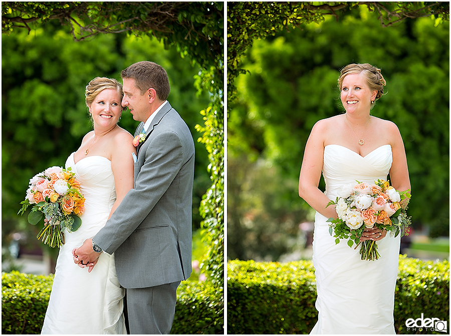 The Thursday Club Wedding - bride and groom