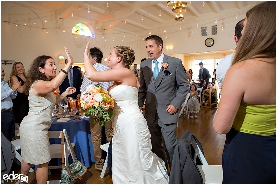 The Thursday Club Wedding - grand entrance