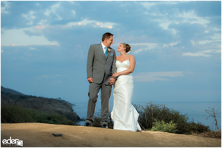 The Thursday Club Wedding - Sunset Cliffs portraits