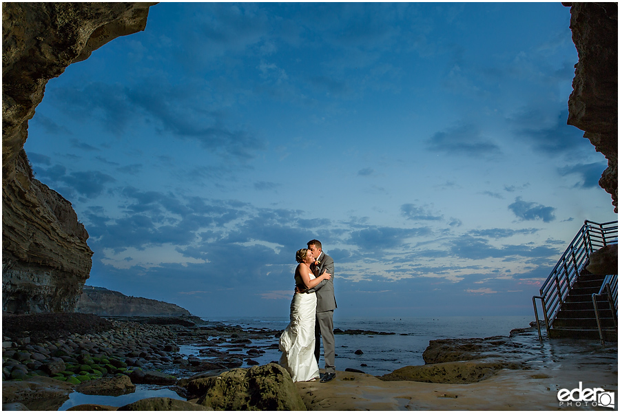 The Thursday Club Wedding - Sunset Cliffs portraits