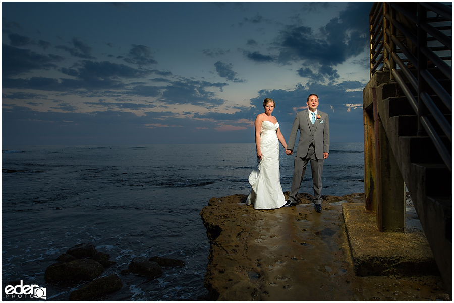 The Thursday Club Wedding - Sunset Cliffs portraits