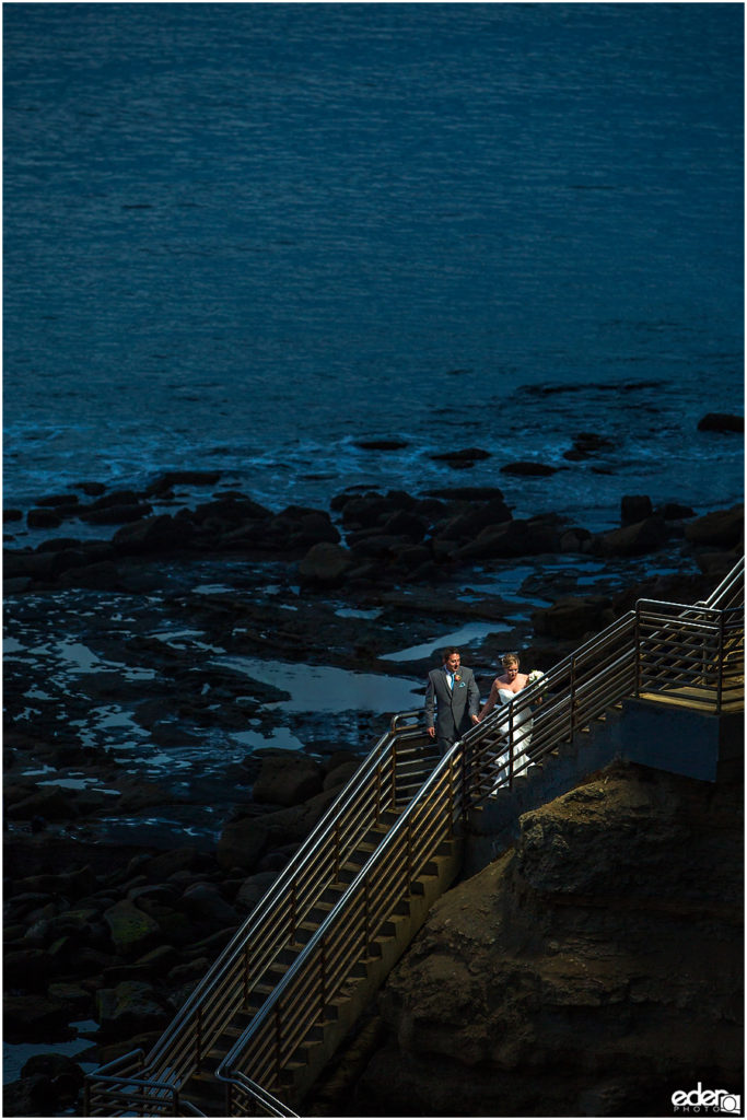 The Thursday Club Wedding - Sunset Cliffs portraits