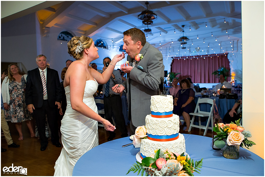 The Thursday Club Wedding - cake cutting