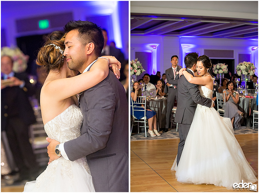 Wedding at The US Grant - photo of first dance.