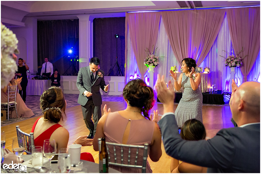 Wedding at The US Grant - photo of parent dances.