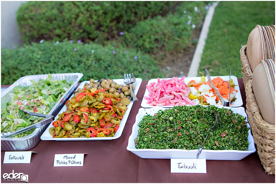 Francis Parker School Wedding - catering