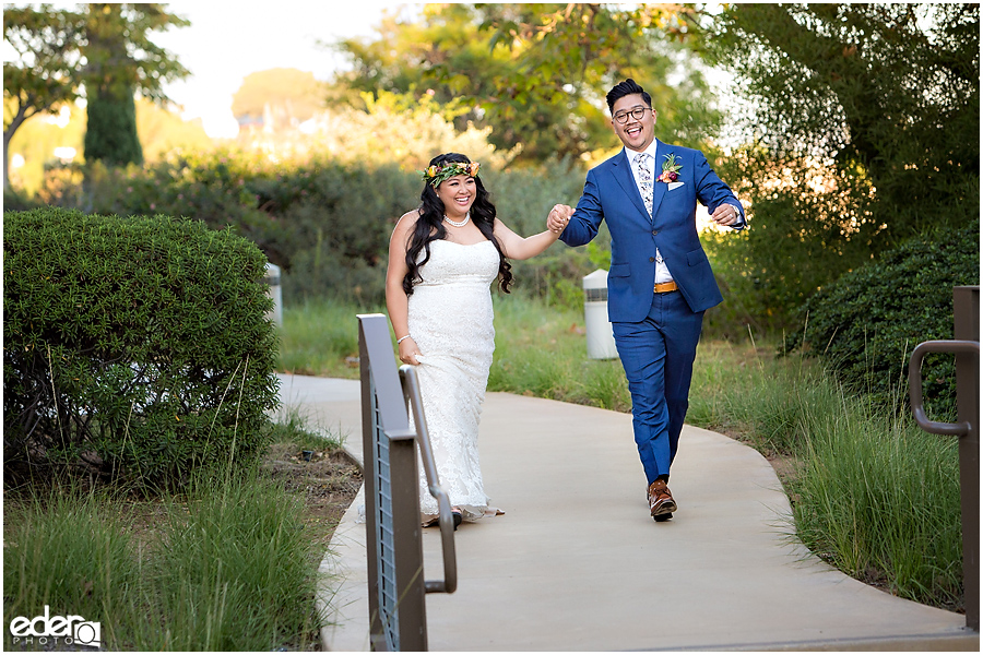 Francis Parker School Wedding - grand entrance