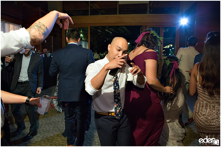 Francis Parker School Wedding reception dancing