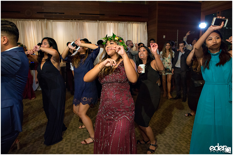 Francis Parker School Wedding reception dancing