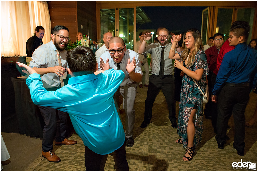 Francis Parker School Wedding reception dancing