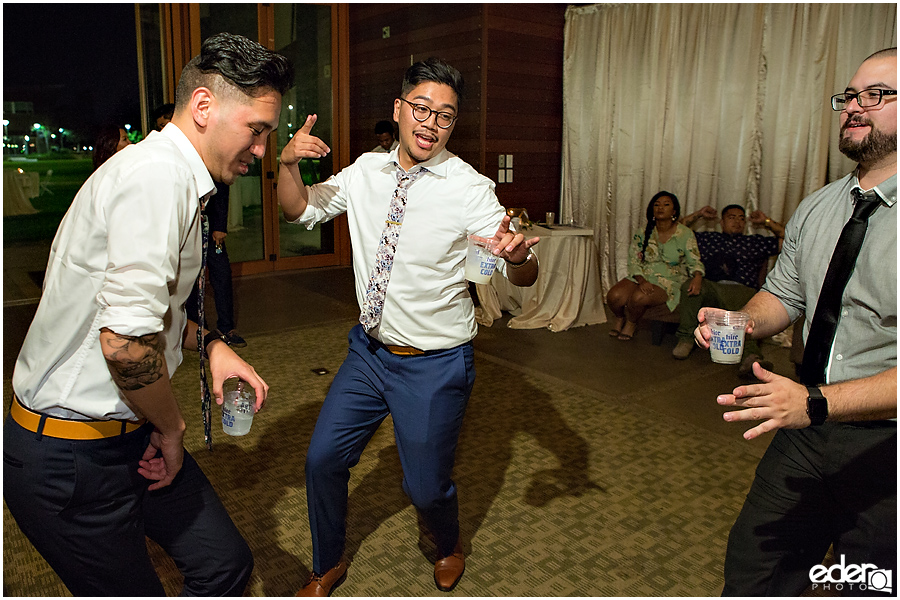 Francis Parker School Wedding reception dancing