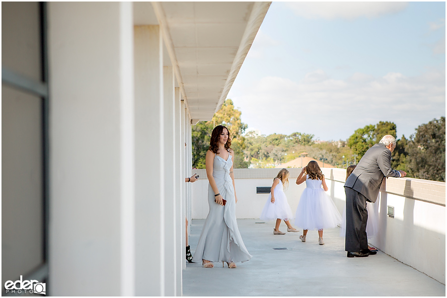 San Diego Natural History Museum Wedding - balcony photo