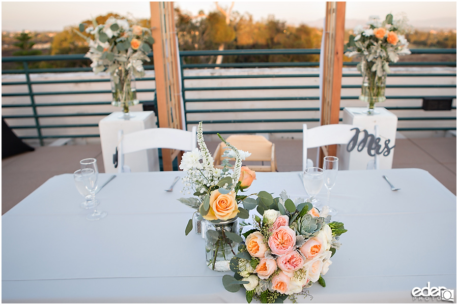 San Diego Natural History Museum Wedding -reception details photo