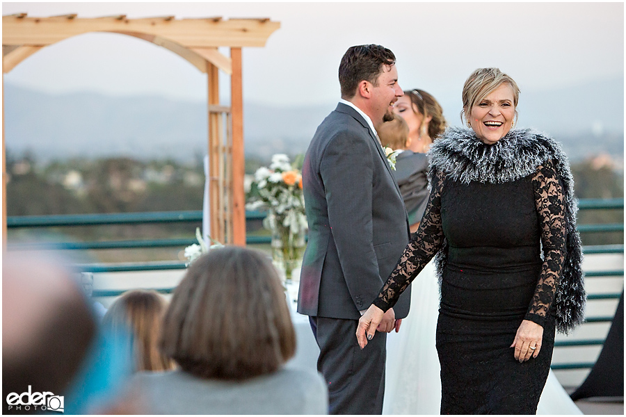 San Diego Natural History Museum Wedding Reception - mother son dance