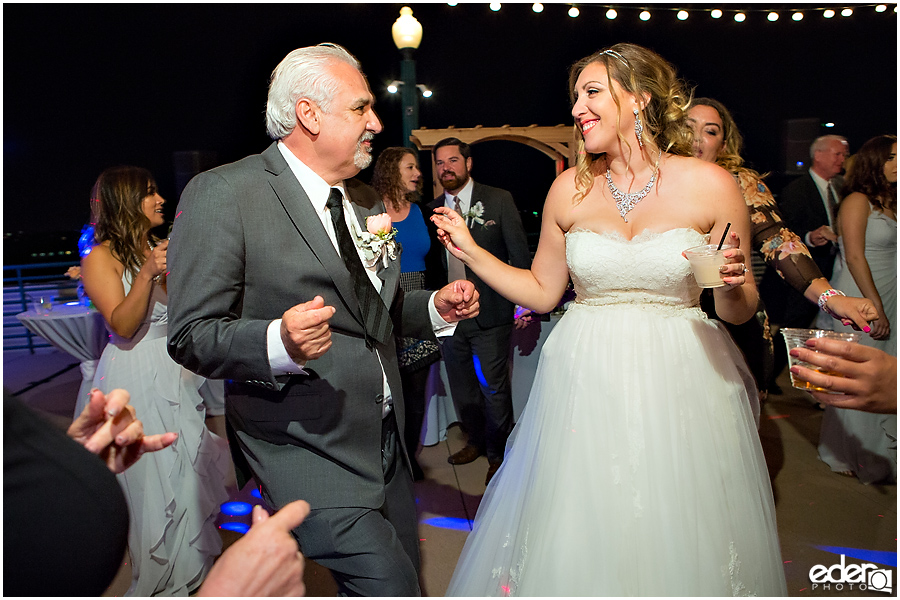 San Diego Natural History Museum Wedding Reception - dancing