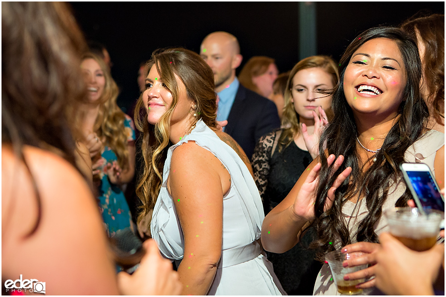 San Diego Natural History Museum Wedding Reception - dancing