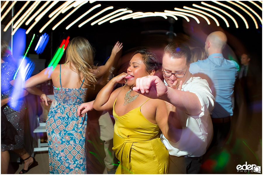 San Diego Natural History Museum Wedding Reception - dancing