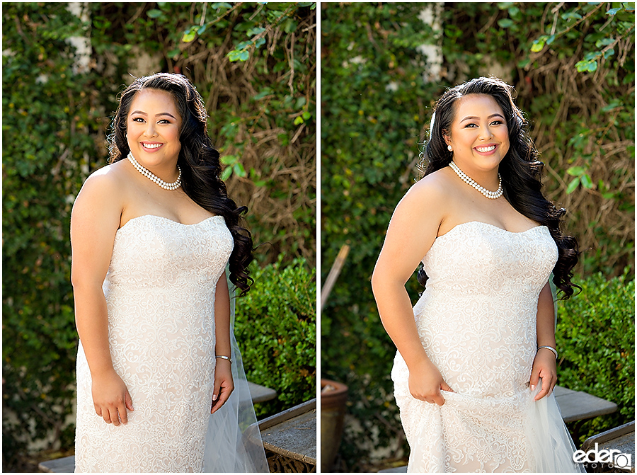 The Immaculata Wedding - bride portraits