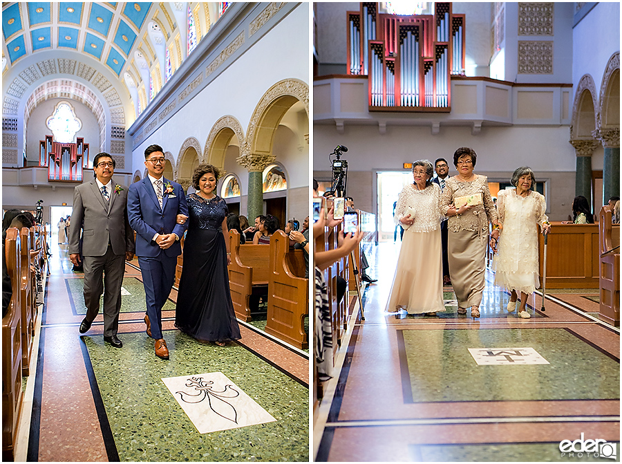 The Immaculata Wedding - processional