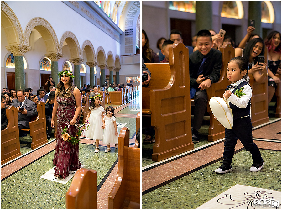 The Immaculata Wedding - processional