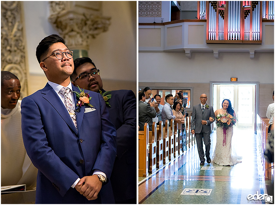 The Immaculata Wedding - processional