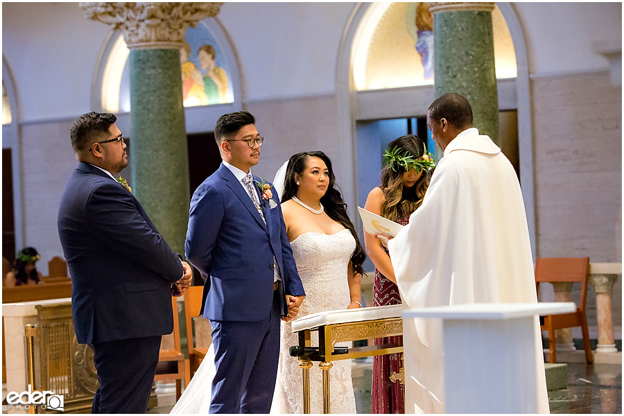 The Immaculata Wedding Ceremony vows