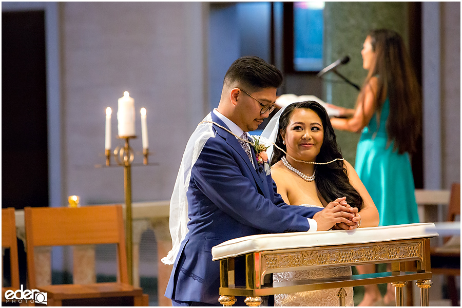 The Immaculata Wedding Ceremony rosary 