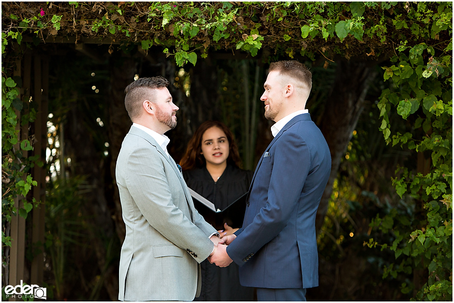 San Diego County Building Elopement Ceremony 