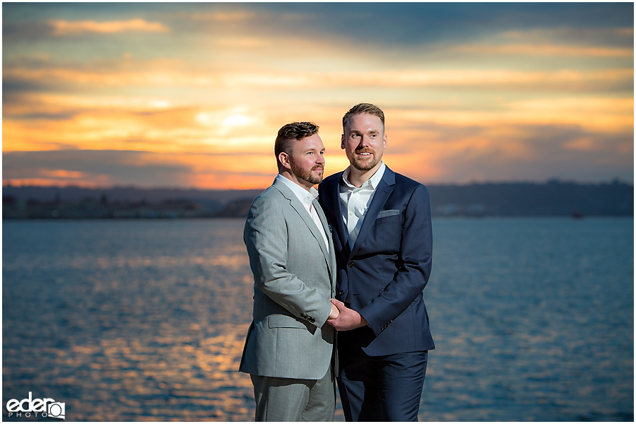 Sunset photos for San Diego County Administration Building Ceremony.