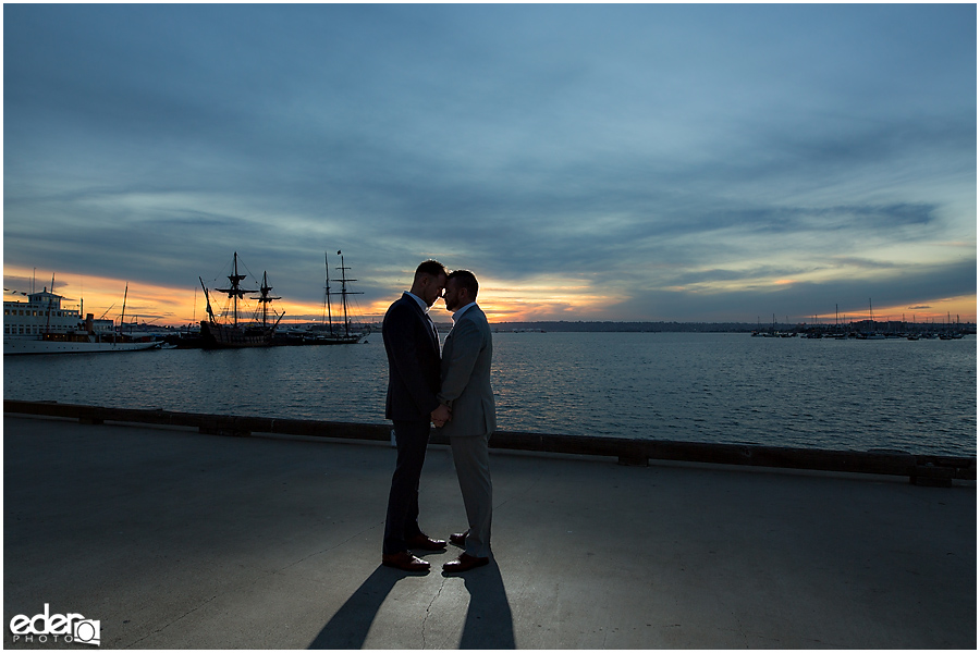 Sunset photos for San Diego County Administration Building Ceremony.