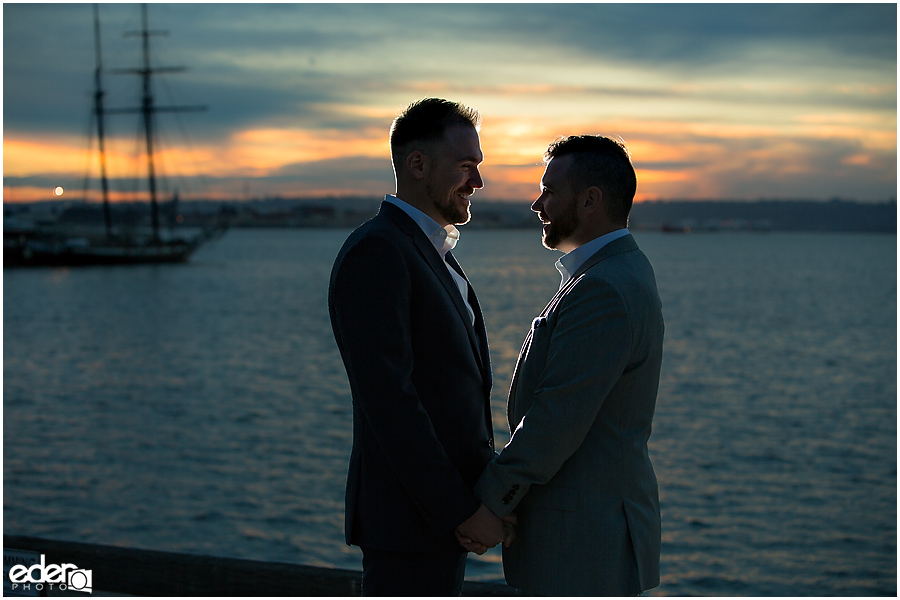 Sunset photos for San Diego County Administration Building Ceremony.