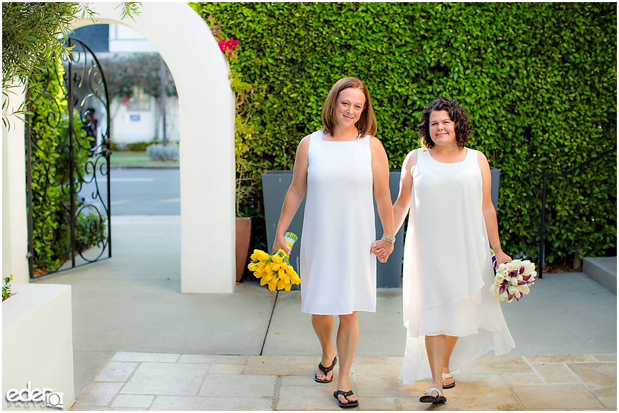 Coronado Beach Elopement - Hotel Marisol