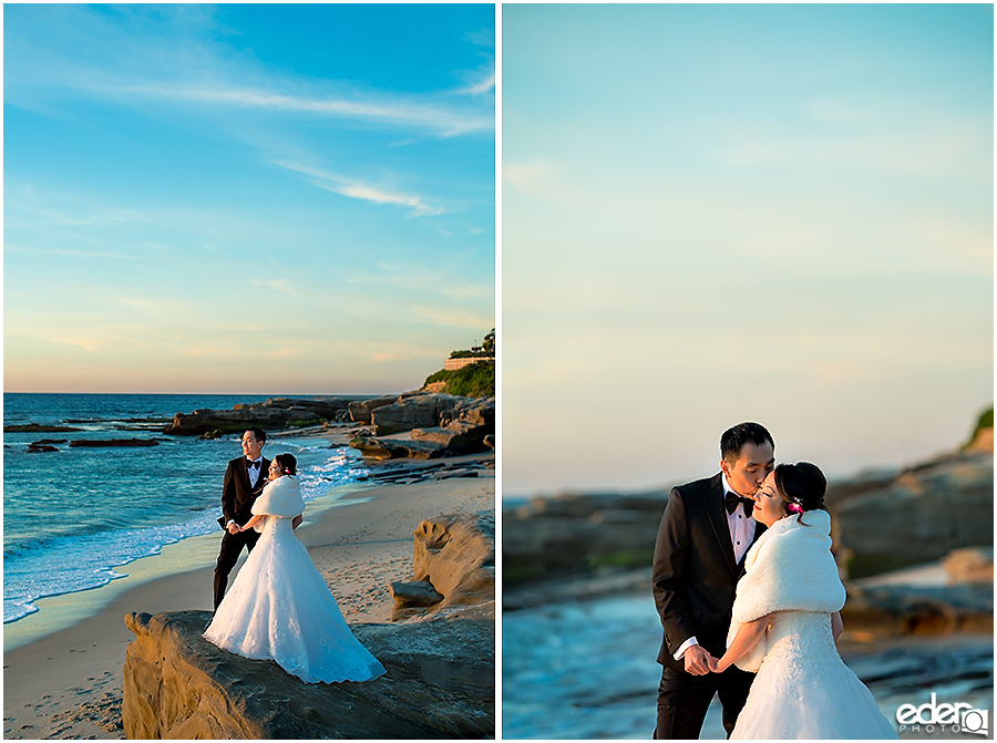 Small Winter Wedding La Jolla - 