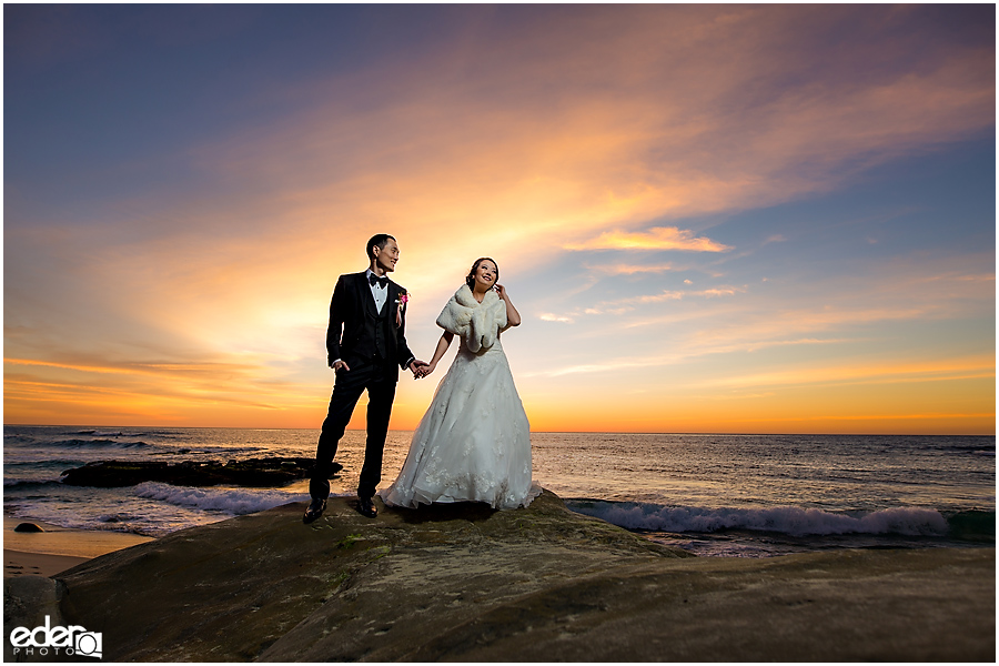 La Jolla Small Winter Wedding