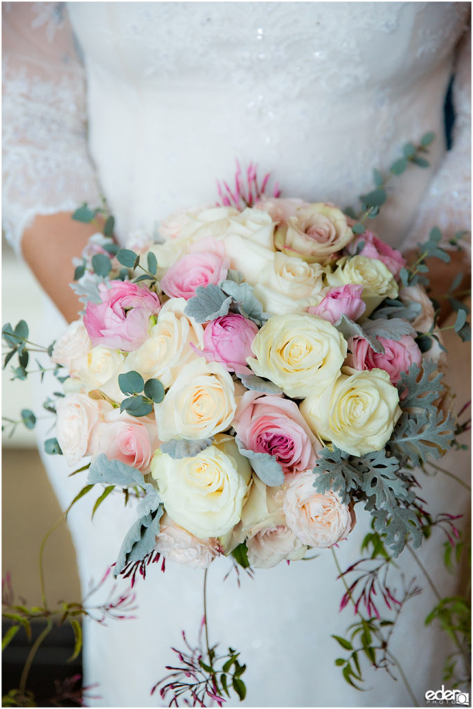 Kona Kai Wedding detail photo of bouquet.