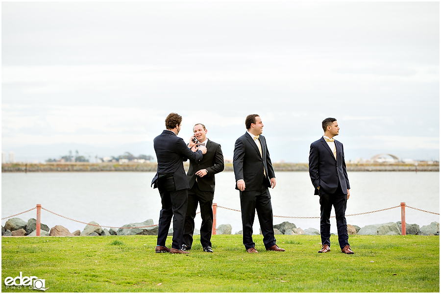 Kona Kai Wedding groomsmen portraits.