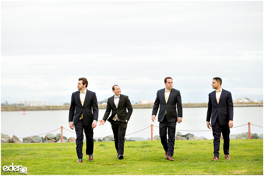 Kona Kai Wedding groomsmen portraits.