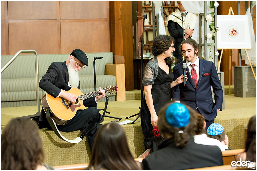 Ohr Shalom Synagogue wedding singing.