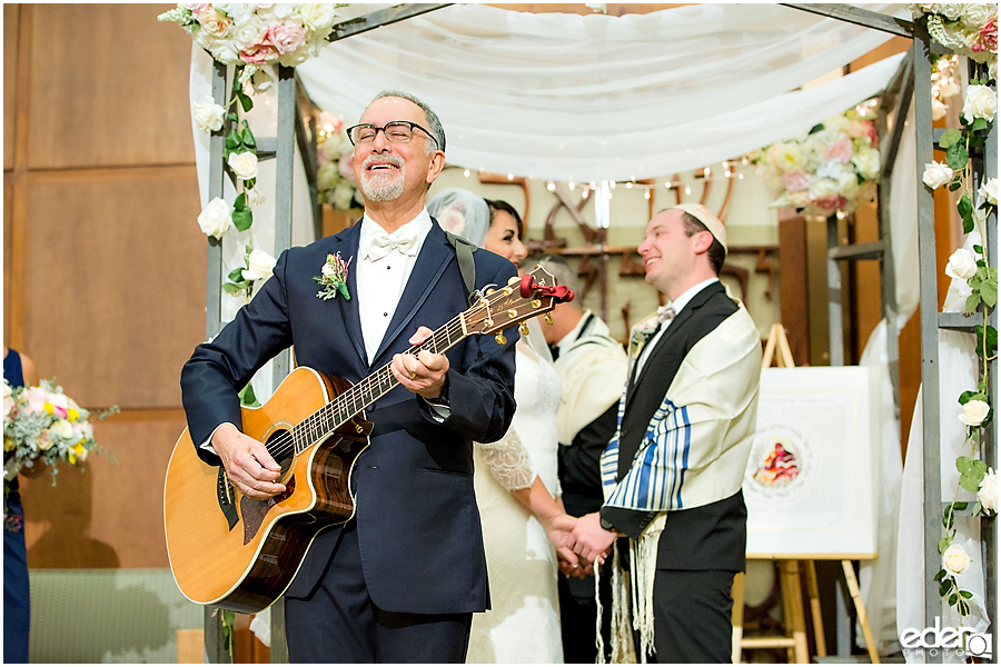 Ohr Shalom Synagogue wedding singing.