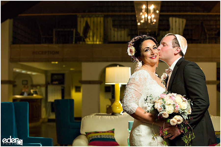 Kona Kai Wedding portrait of bride and groom.