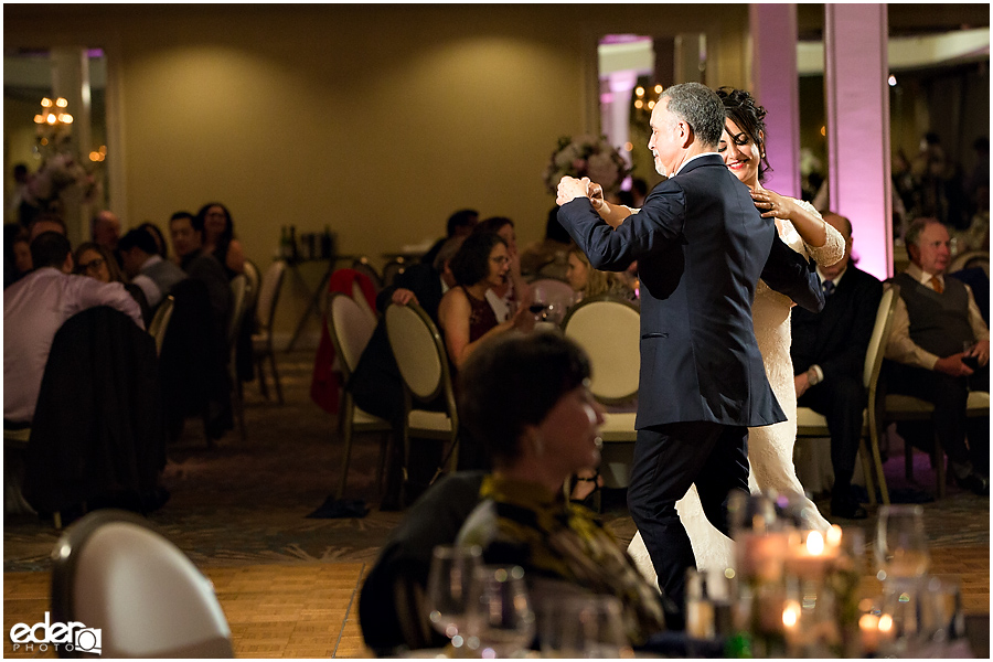 Kona Kai Wedding reception father daughter dance.