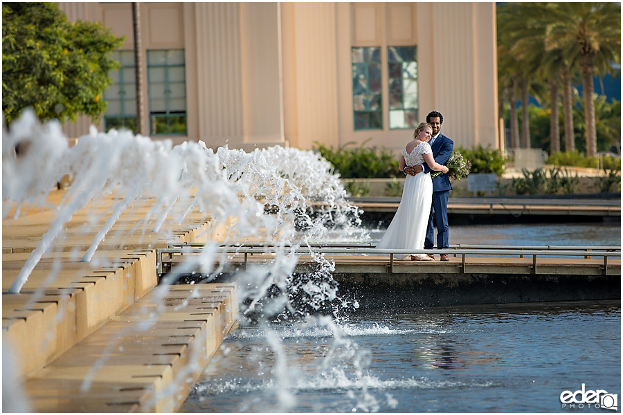 San Diego Elopement photography at County Administration Building.