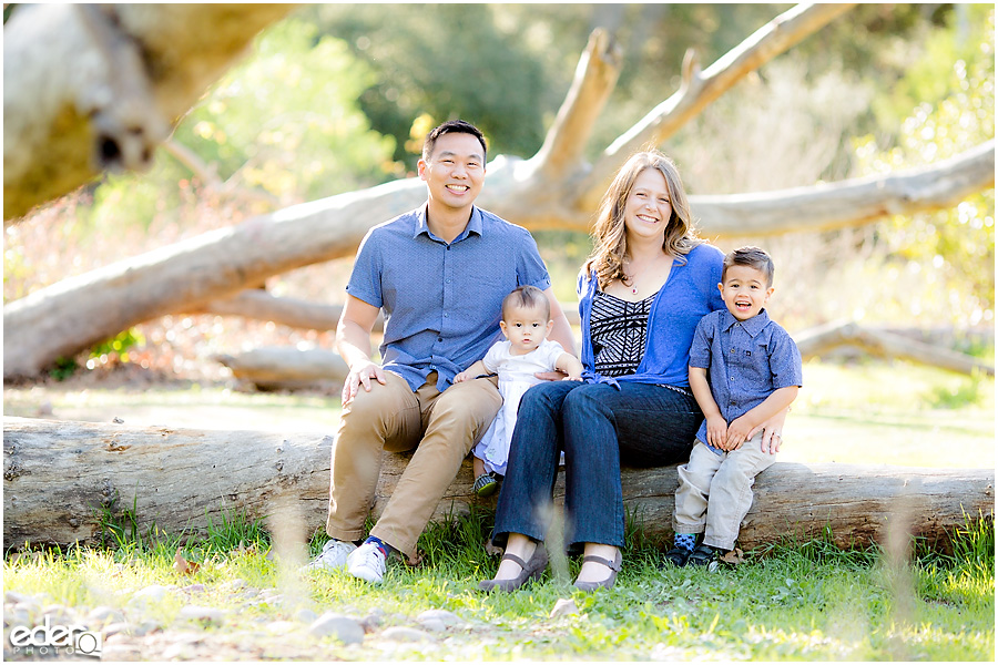 Spring Mini Portrait Session - family sitting