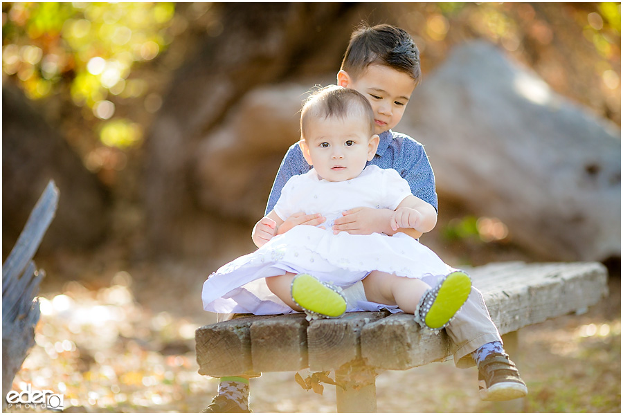 Spring Mini Portrait Session - brother and sister