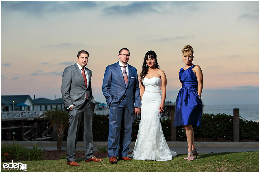 Tower 23 Hotel Wedding Party Portrait